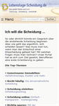 Mobile Screenshot of lebenslage-scheidung.de